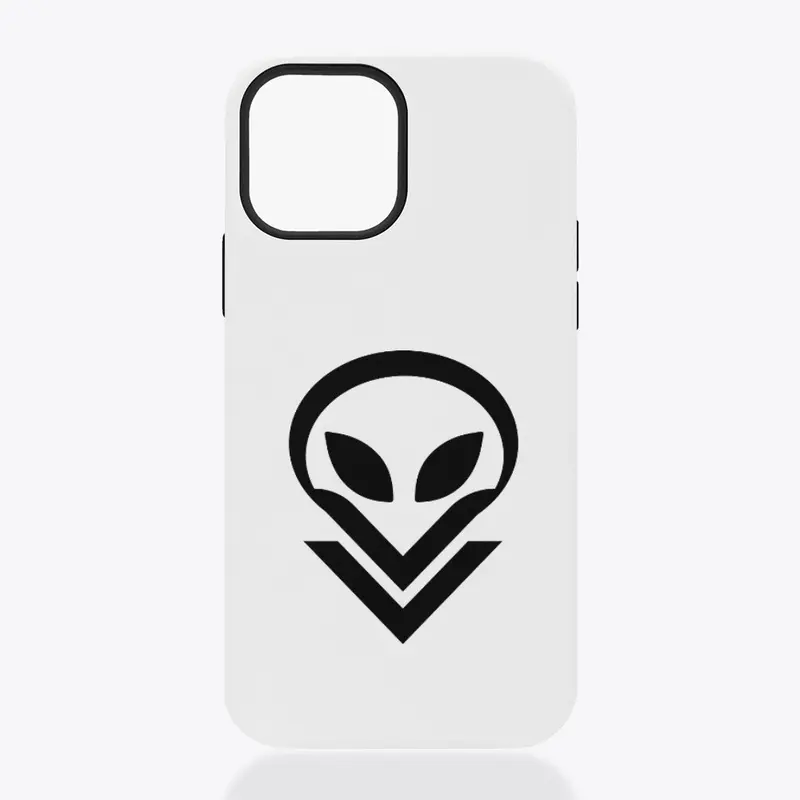 VENNUSV SINGLE LOGO (BLACK) iPhone Case