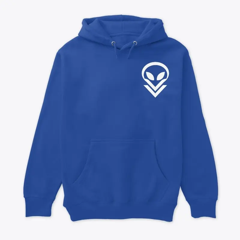 VENNUSV WHITE LOGO HOODIE